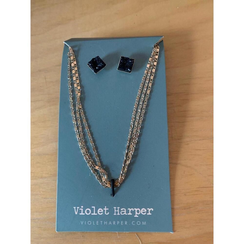 Violet Harper Earrings and Necklace set​​